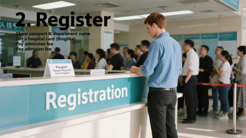 Common procedures of seeing the doctor at Chinese hospitals for Foreigners in China